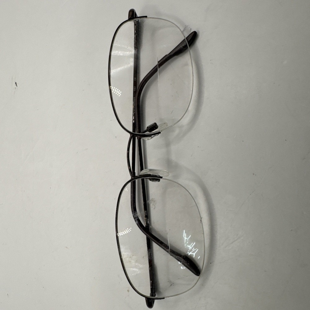 Stetson 228 Zyloware 183 Eyeglasses Frame Women's Gunmetal Gray Half Rim 52-19